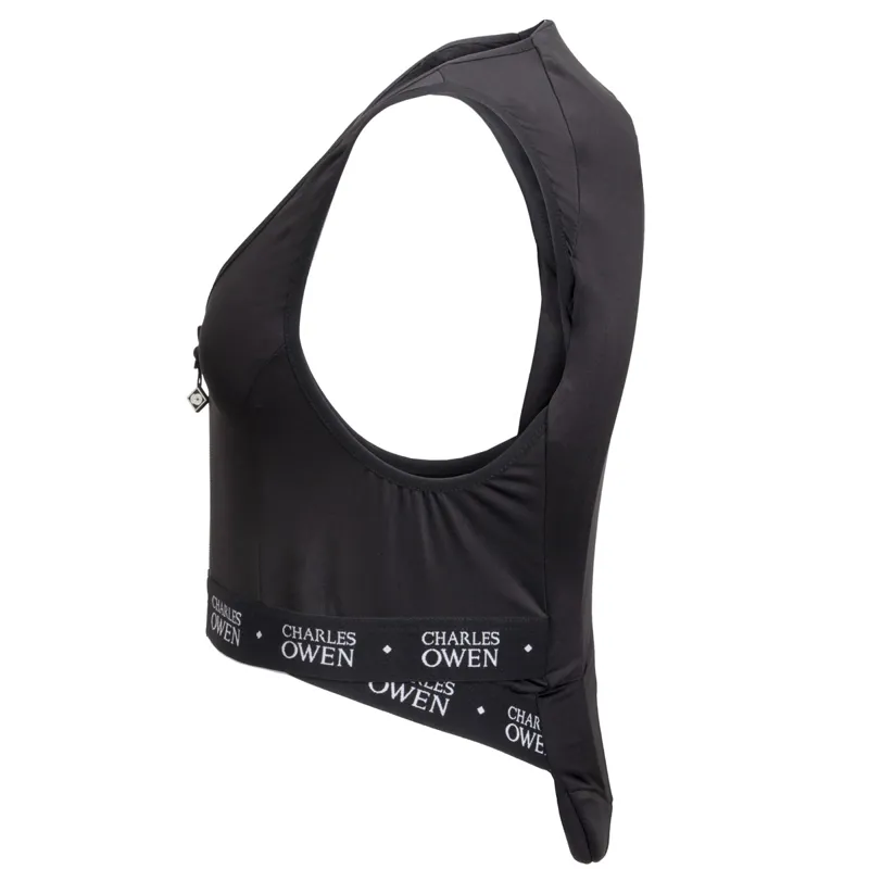 Charles Owen Shadow Women's Back Protector - Black-3