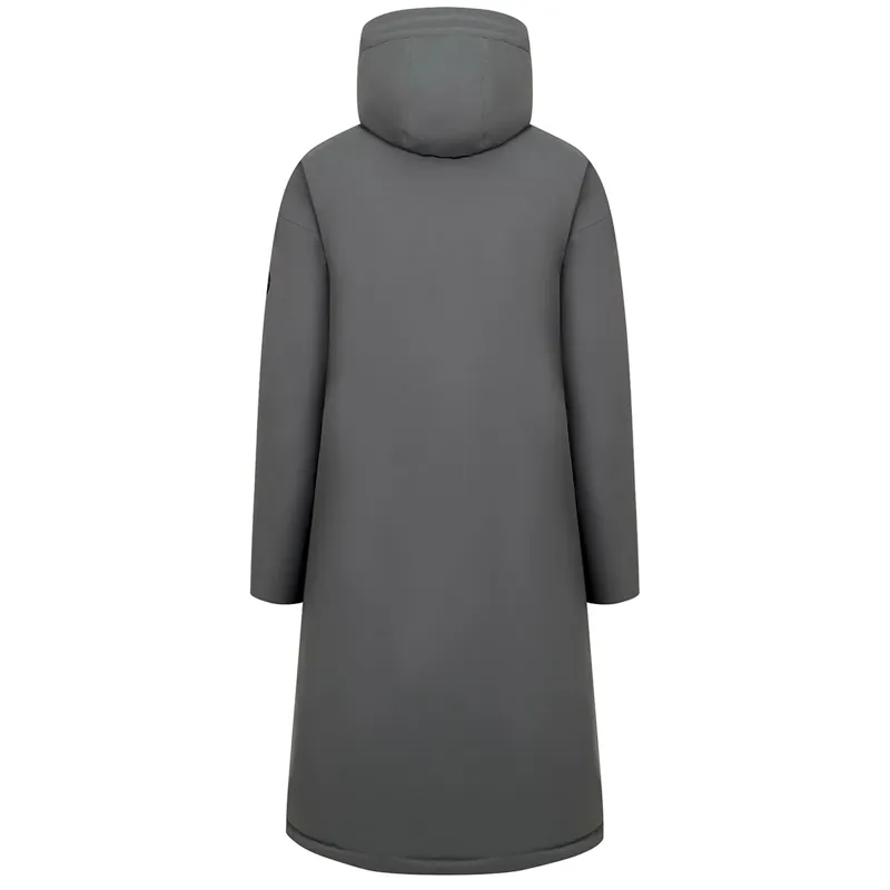 Equetech Shield Reversible Waterproof Women's Coat - Graphite/Black-3