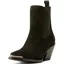 Ariat Women's Shiloh Western Boots - Distressed Black Suede