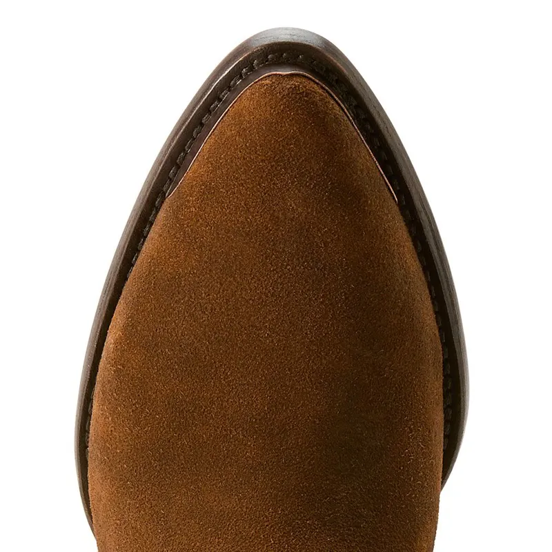 Ariat Shiloh Womens Western Boots - Dark Ginger Suede-1