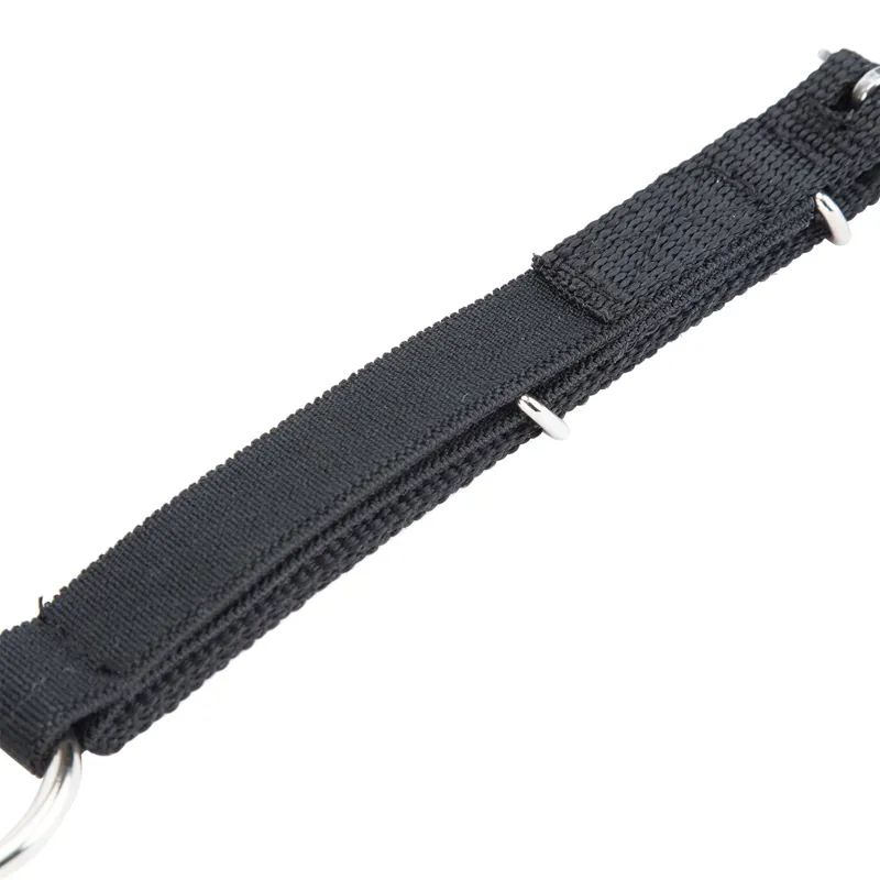 Shires Nylon/Elastic Daisy Rein - Black-3