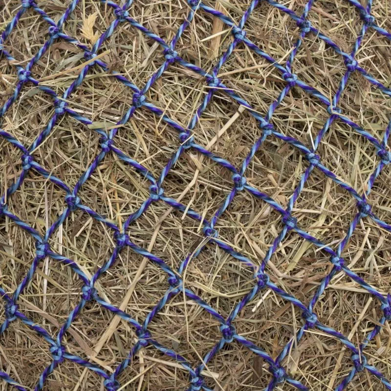 Shires Greedy Feeder Color Twist Hay Net - Blue-2