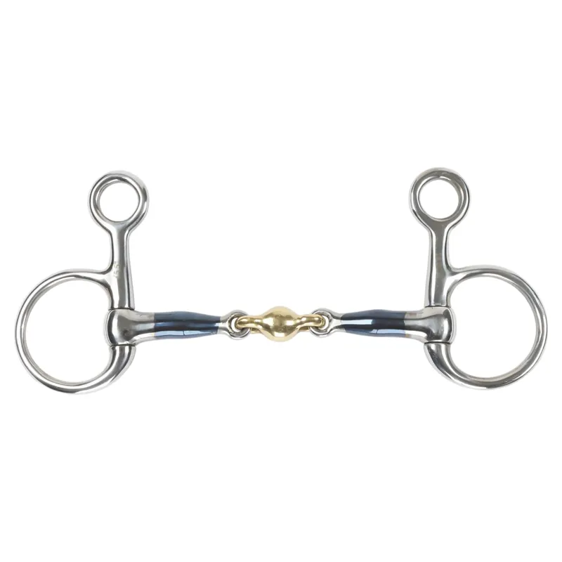 Shires Hanging Cheek Blue Sweet Iron Lozenge Bit