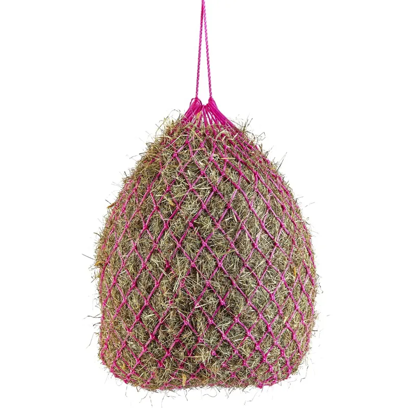 Shires Haylage 40in Hay Net - Pink