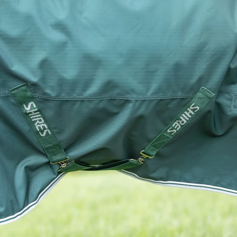 Shires Highlander Original 300g Combo Turnout Blanket - Green-7