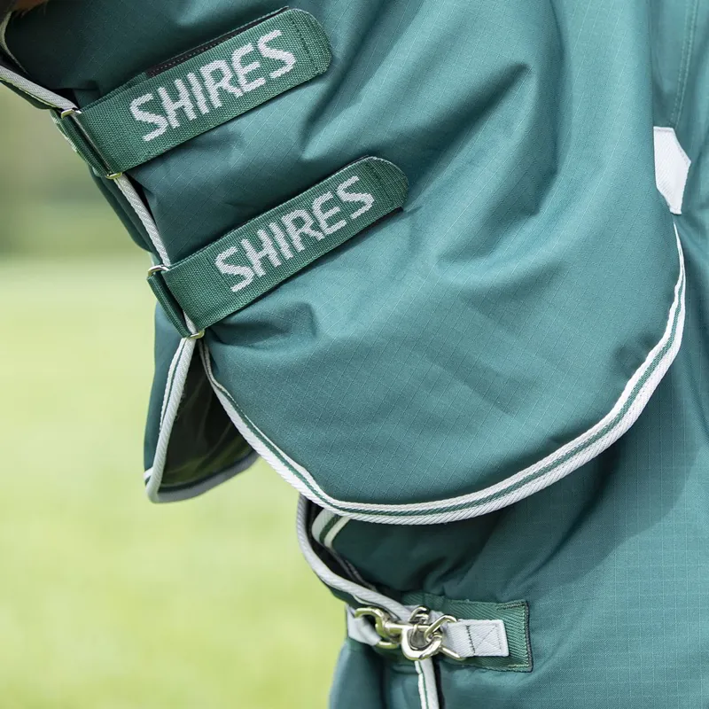 Shires Highlander Original 300g Combo Turnout Blanket - Green-5