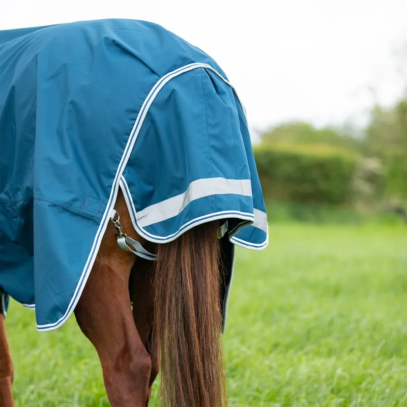 Shires Highlander Original 50g Detach-A-Neck Turnout Blanket - Ocean-5