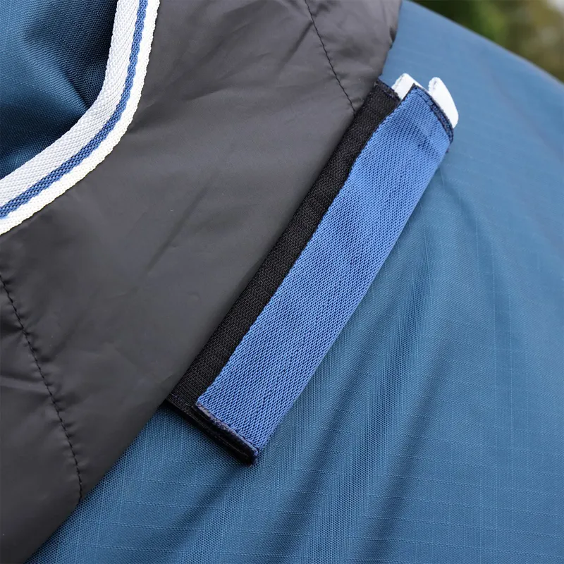 Shires Highlander Original 50g Detach-A-Neck Turnout Blanket - Ocean-4