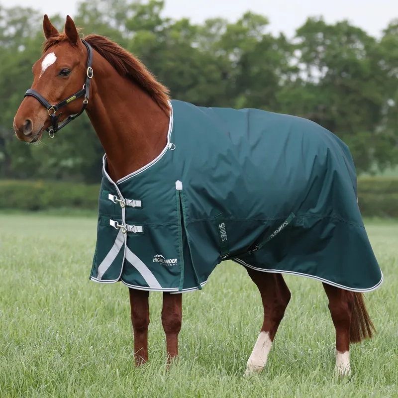 Shires Highlander Original 300g Standard Neck Turnout Blanket - Green