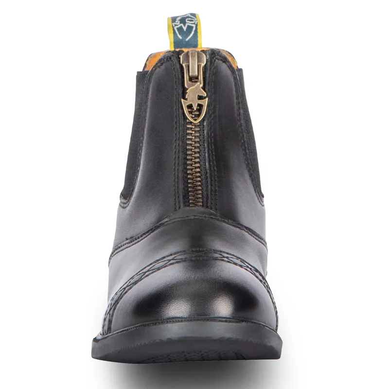 Moretta Materia Junior Paddock Boots - Black-8