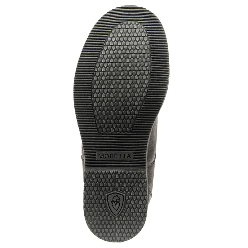 Moretta Materia Junior Paddock Boots - Black-6