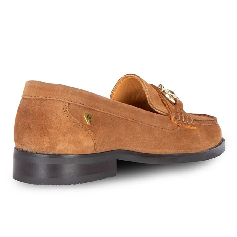 Moretta Rosa Women's Loafers - Tan-6