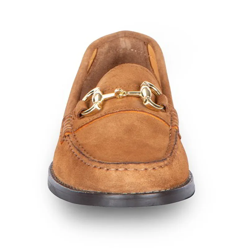 Moretta Rosa Women's Loafers - Tan-1