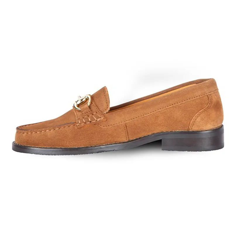Moretta Rosa Women's Loafers - Tan-3
