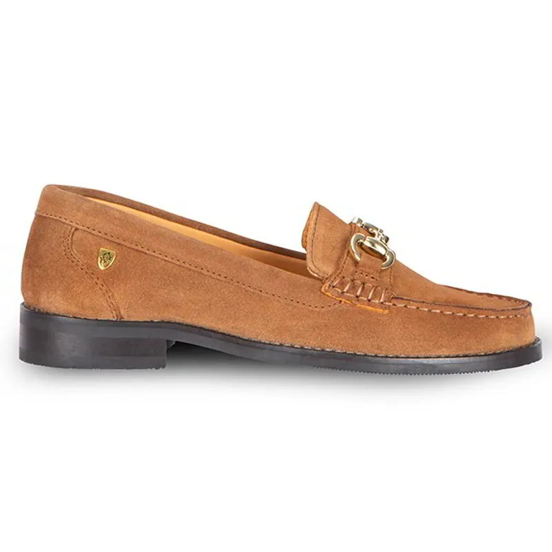 Moretta Rosa Women's Loafers - Tan-5