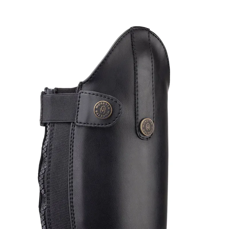 Moretta Synthetic Adults Half Chaps - Black-6
