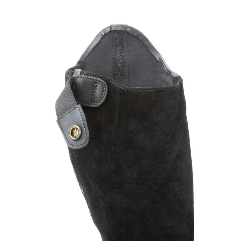 Moretta Synthetic Adults Half Chaps - Black-3