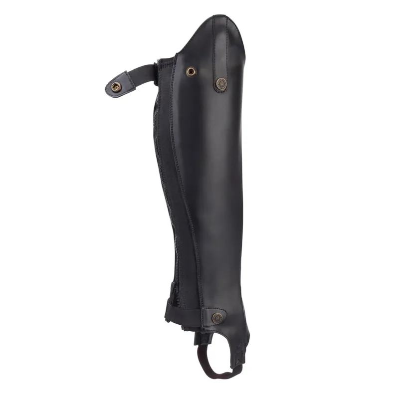 Moretta Synthetic Adults Half Chaps - Black-1