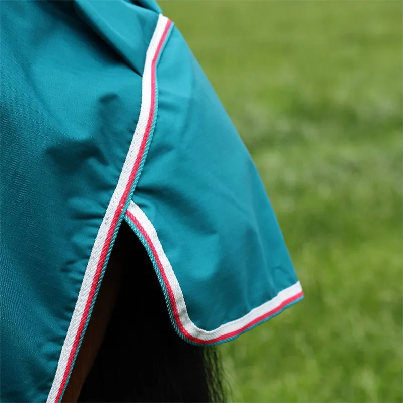 Shires Tempest Original Air Motion 0g Combo Turnout Blanket - Green-3