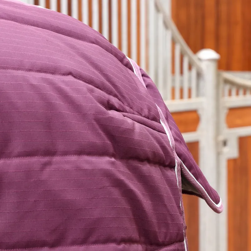 Shires Tempest Original 600D 300 Combo Stable Blanket - Burgundy-3