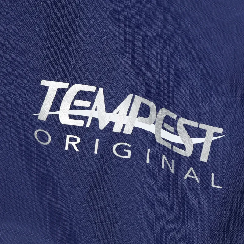 Shires Tempest Original 100g Combo Neck Turnout Blanket - Navy Blue-3