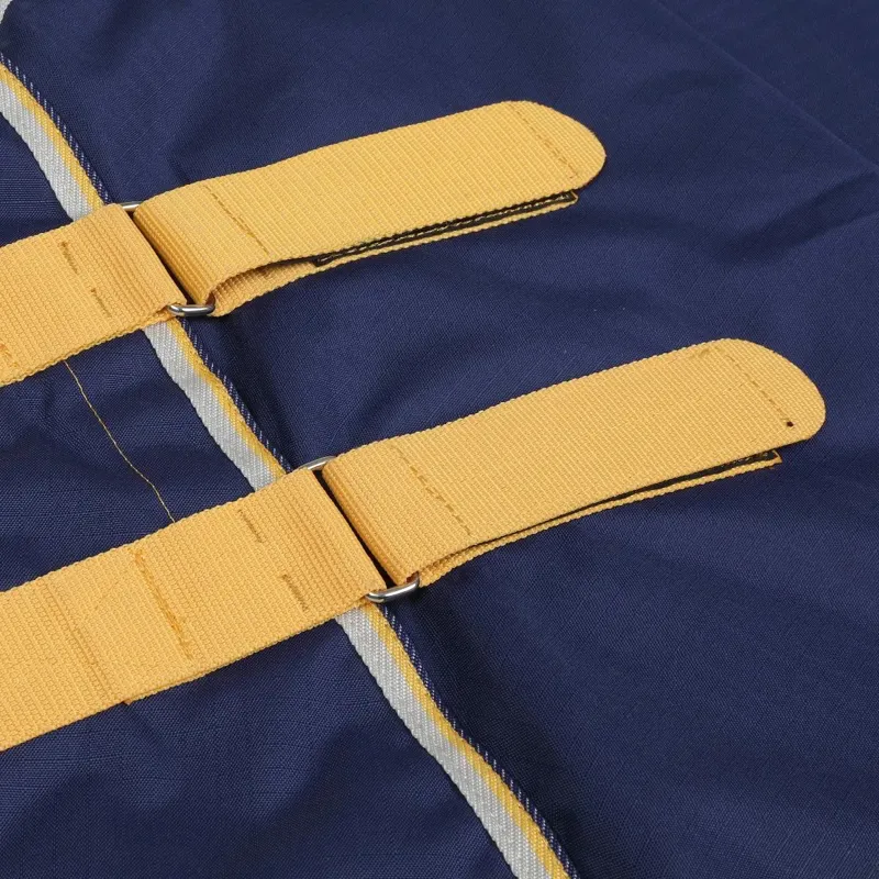 Shires Tempest Original 50g Detachable Neck Turnout Blanket - Navy-3