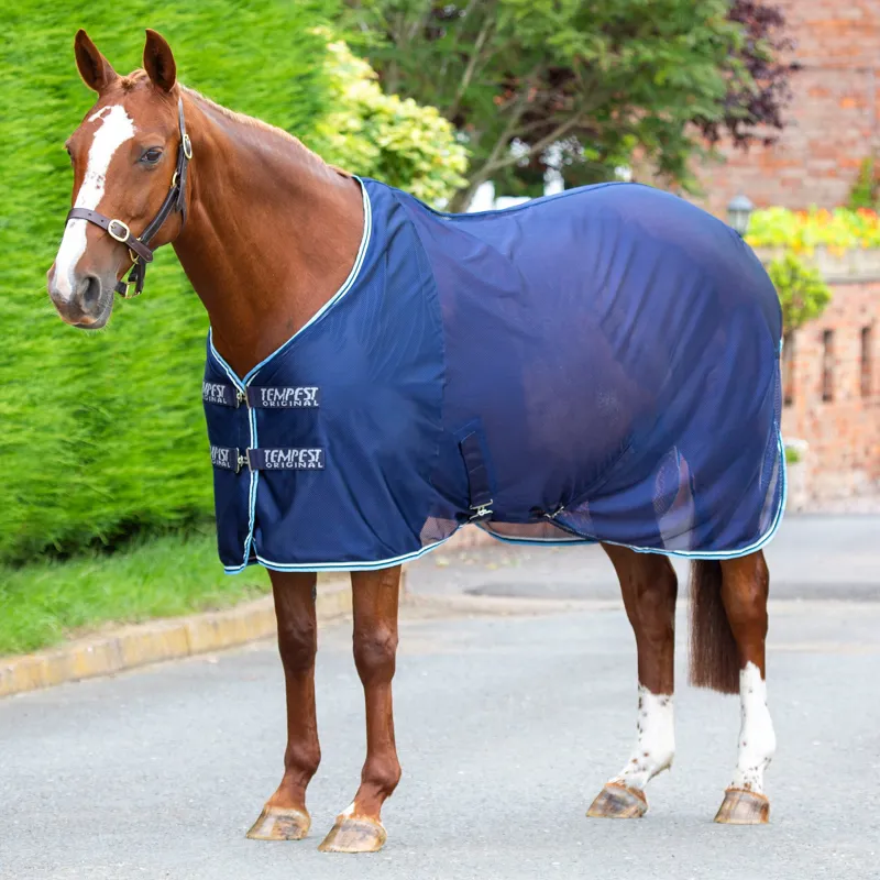 Shires Tempest Original Mesh Cooler - Navy