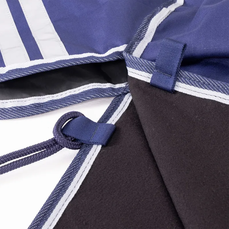 Shires Tempest Original Waterproof Exercise Sheet - Navy-6