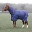 Shires Typhoon Lite Combo Neck 0g Turnout Sheet - Navy