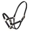 Velociti Gara Adjustable Leather Halter - Black