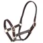 Velociti Gara Adjustable Leather Foal Halter - Havana