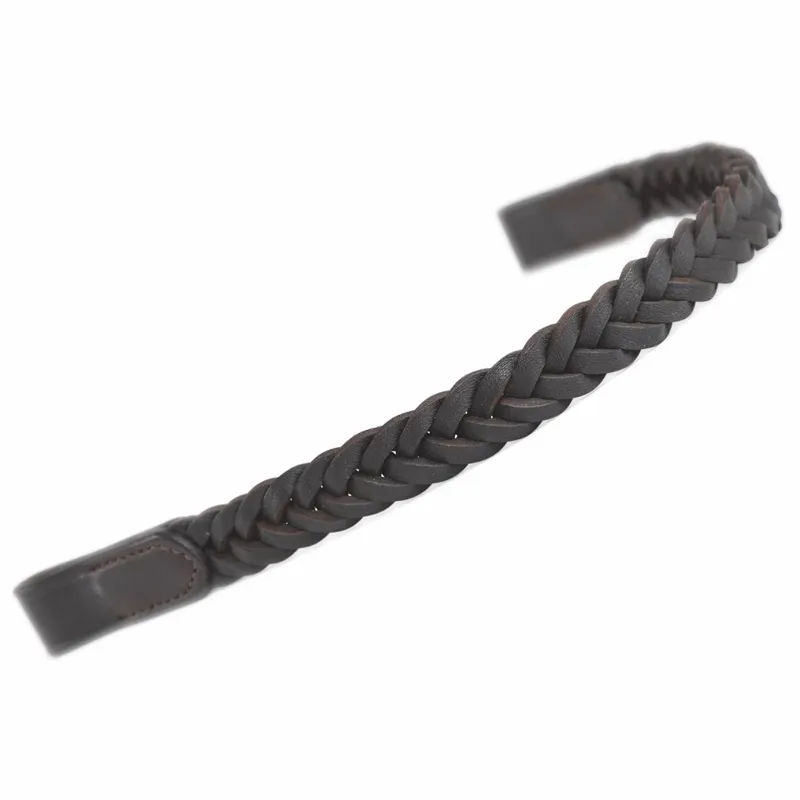 Velociti GARA Braided Browband - Brown