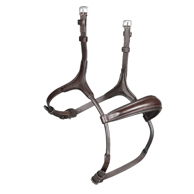 Velociti RAPIDA Rolled Padded Cavesson Noseband - Havana
