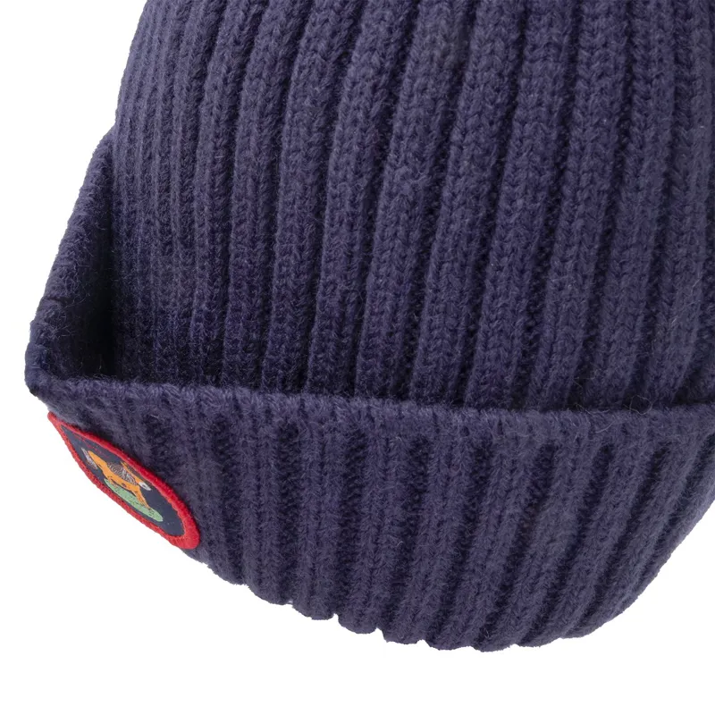 Winnie and Me Junior Pom-Pom Hat - Navy-1