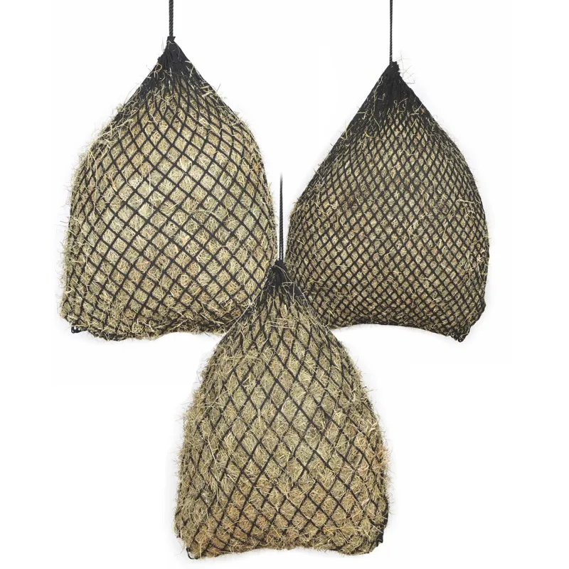 Shires Soft Mesh Haylage 40in Hay Net - Black