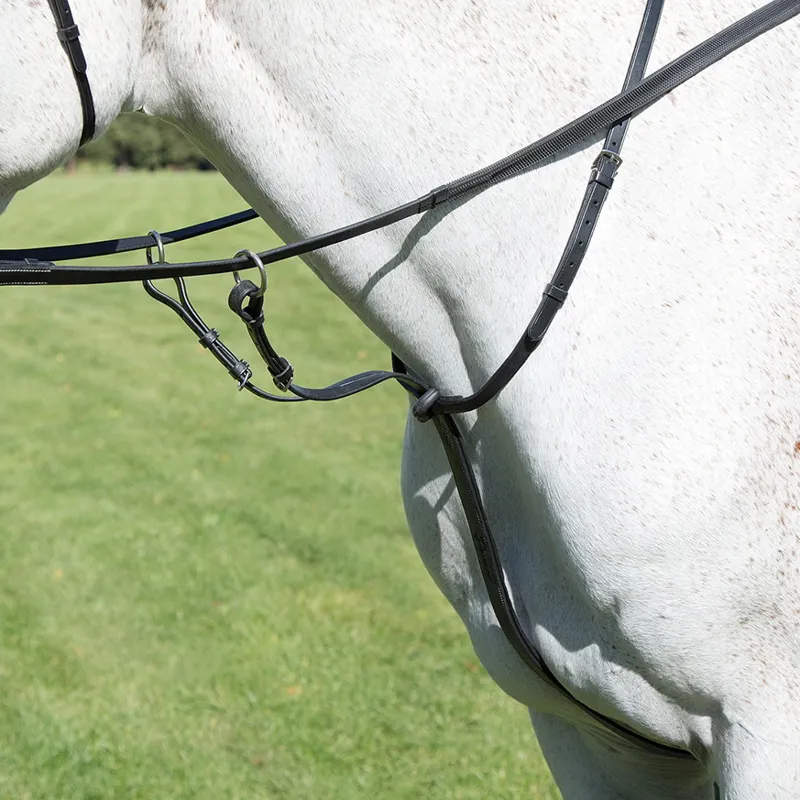 Shires Avignon Running Martingale - Black-1