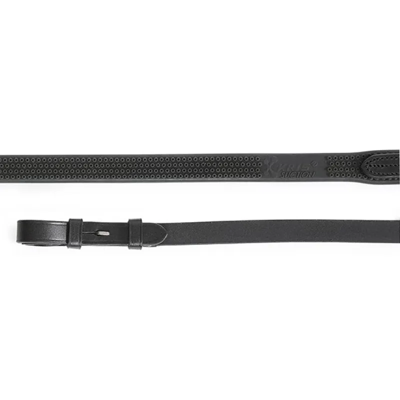 Velociti GARA Eventa Rubber Reins - Black-1