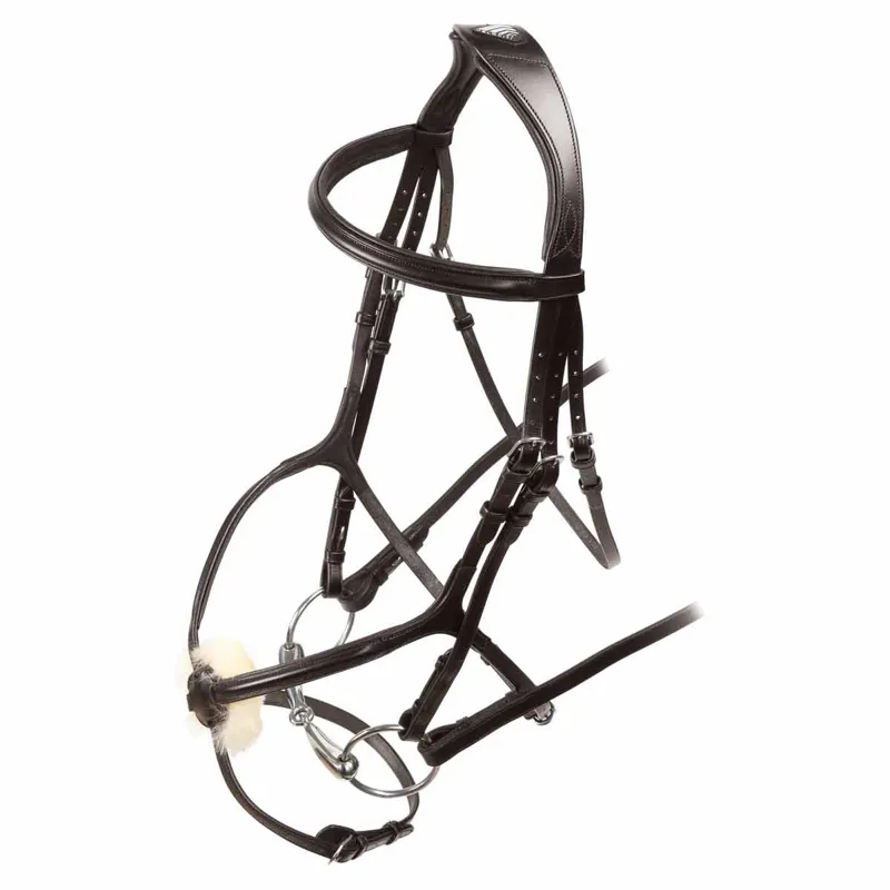 Velociti RAPIDA Grackle Bridle with Reins - Havana