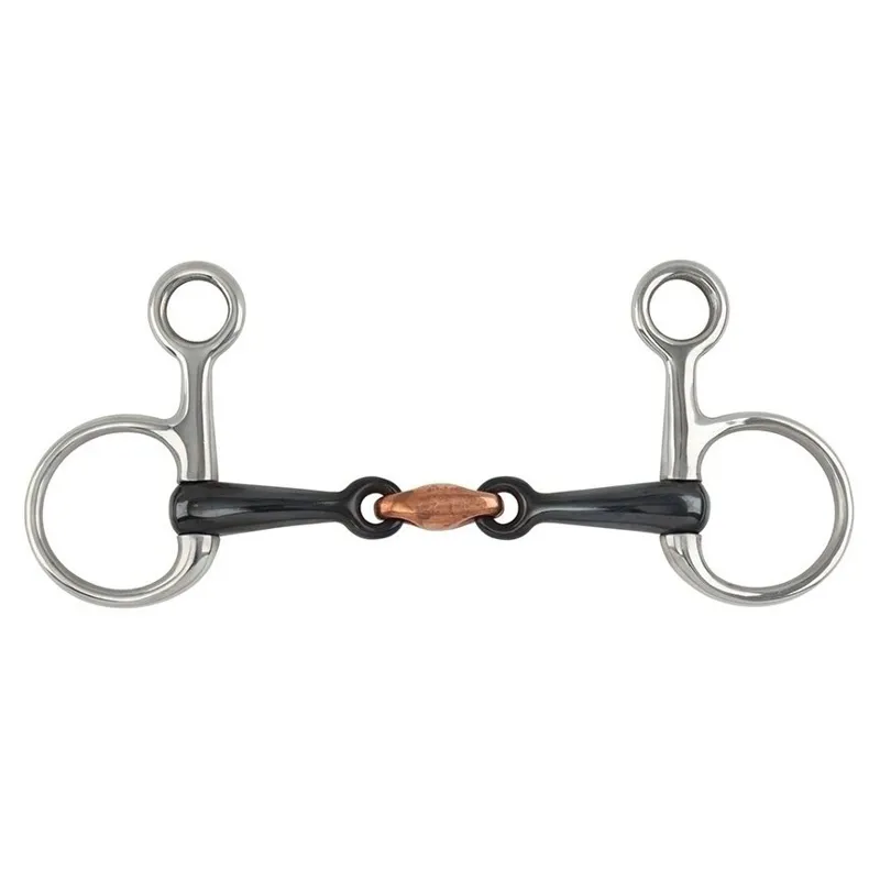 Shires Hanging Cheek Sweet Iron Snaffle Bit