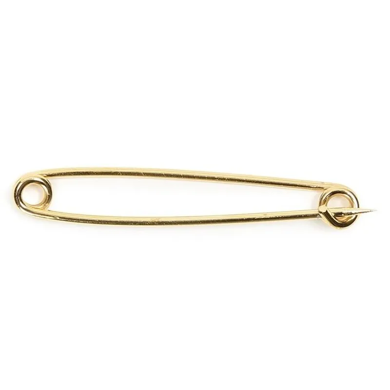 Aubrion Plain Plated Stock Pin - Gold