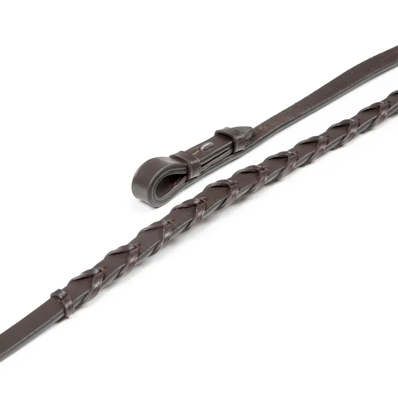 Velociti GARA Laced Leather Reins - Havana