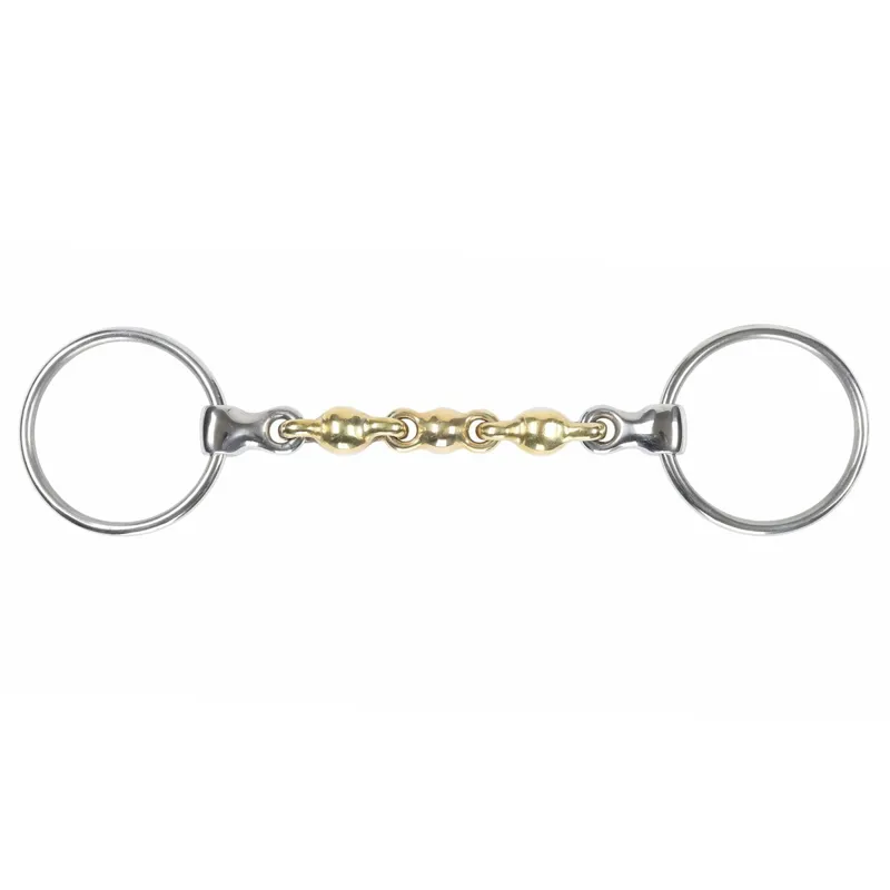 Shires Waterford Brass Alloy Loose Ring Bit-1