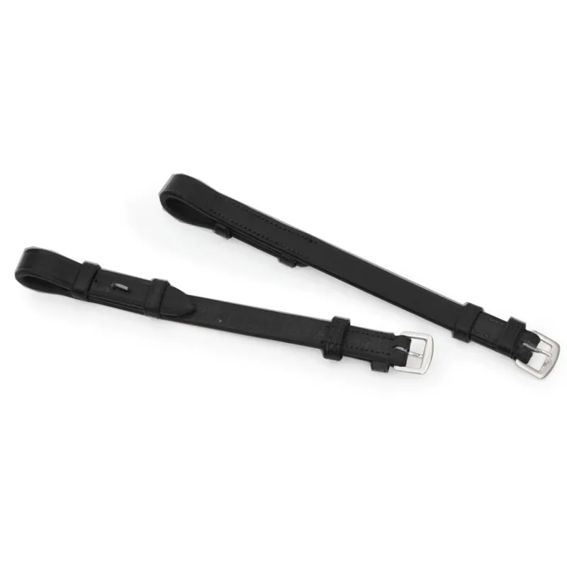 Velociti GARA 1/2in Bridle Cheek Pieces - Black
