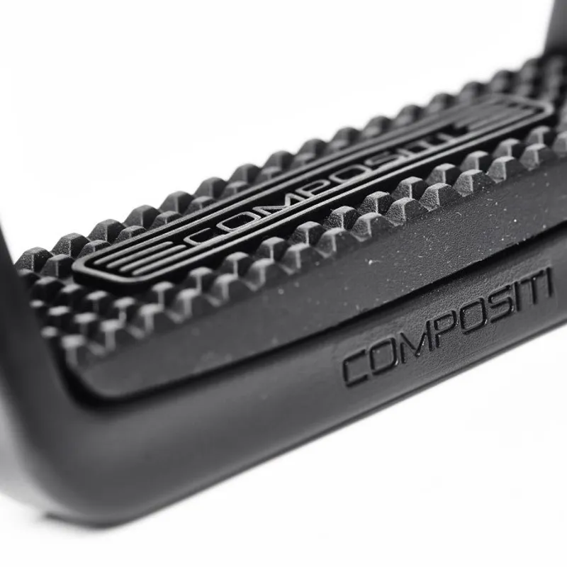 Compositi Premium Profile Adults Stirrups - Black-1