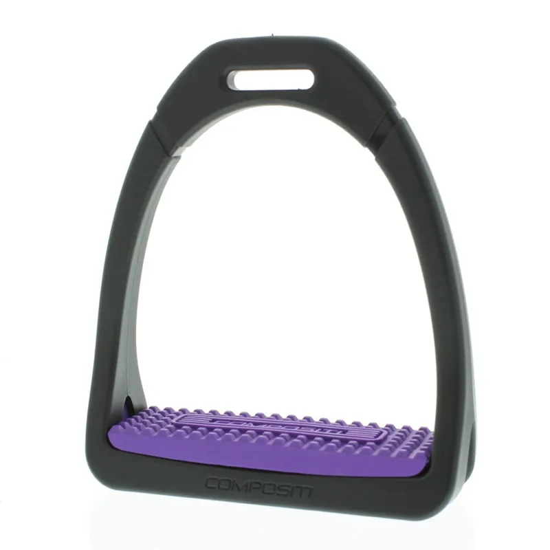 Compositi Premium Profile Adults Stirrups - Purple-1
