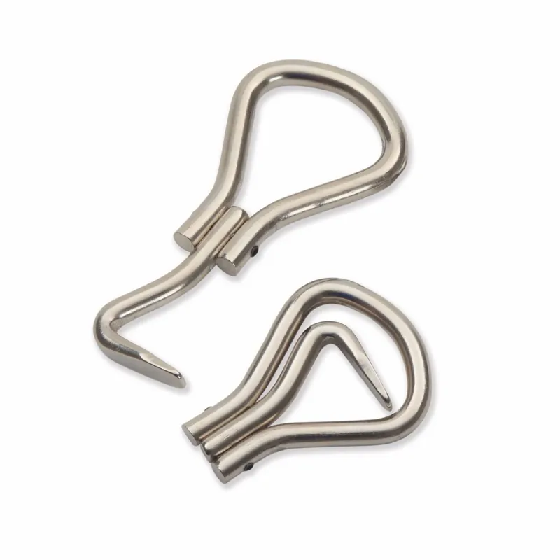 EZI-GROOM Folding Hoof Pick - Silver-1