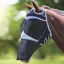 Shires FlyGuard Pro Fine Mesh Fly Mask with Nose - Black