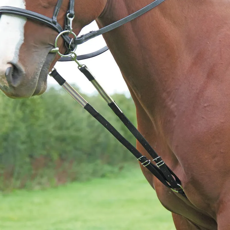 Shires Harbridge Nylon Training Aid - Black