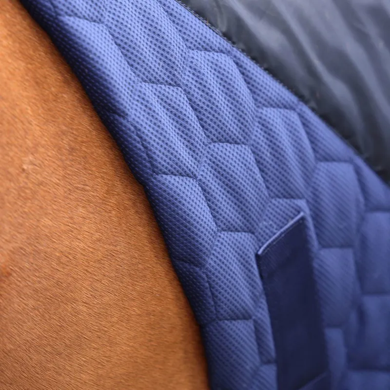 Shires Deluxe Quilted Show Rug - Navy-6