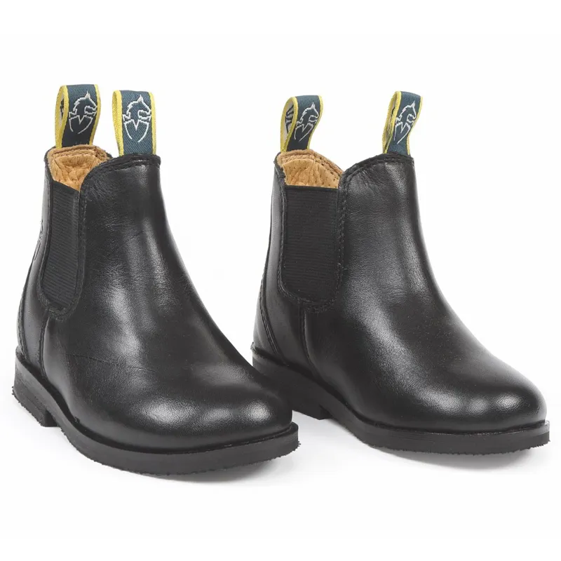 Moretta Fiora Junior Paddock Boots - Black-1